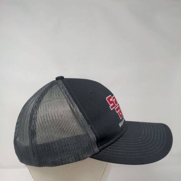 Sand Bar Marco Island FL Snapback Trucker Hat Black OS Adjustable Port Authority - Picture 4 of 9